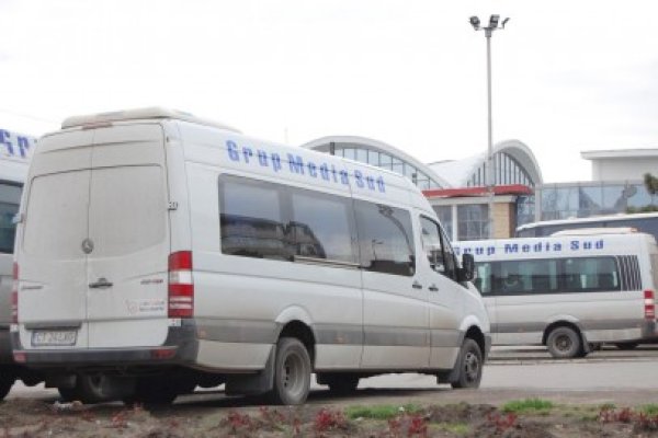Accident rutier în apropiere de Năvodari: a intrat într-un microbuz